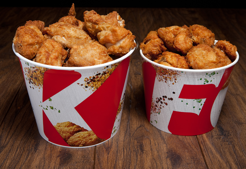 Pioneering bucket brings better food presentation for KFC