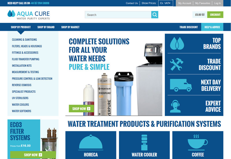 Aquacare Tailored Pricing of Products Food Service Equipment