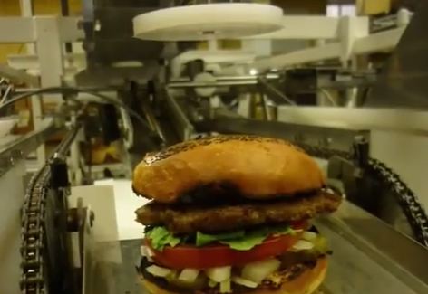 Fast food kitchens face robot invasion