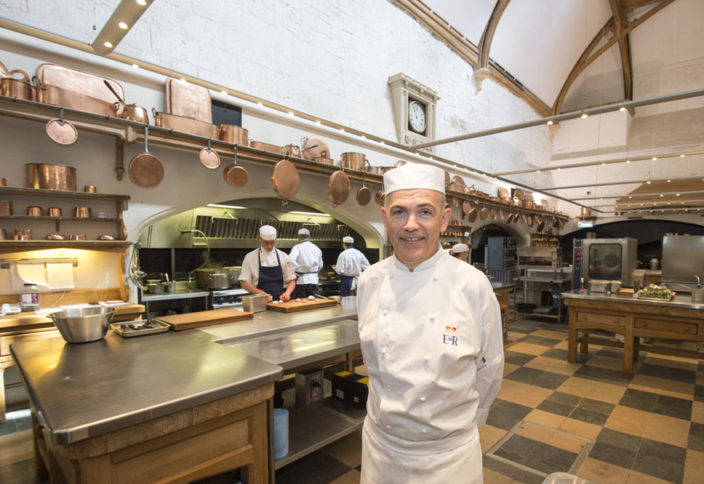 ROYAL PEEK Inside the kitchen at Windsor Castle as chefs prep for