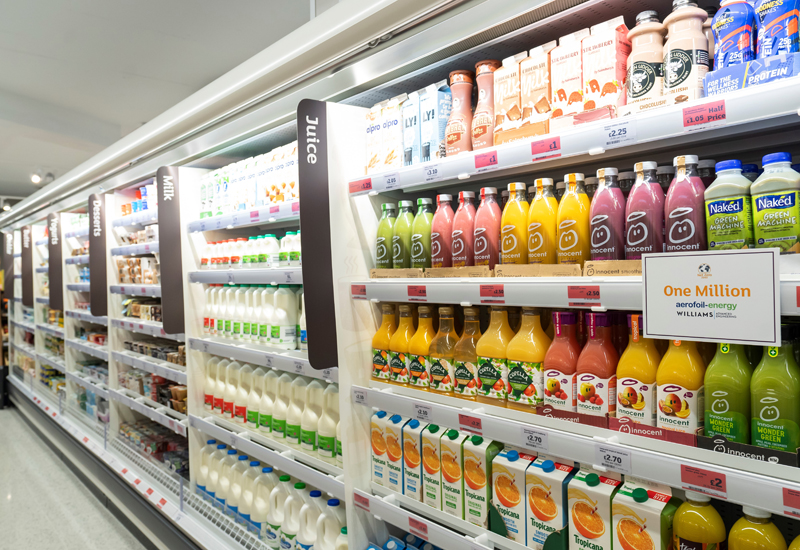 Millionth 'Formula One' fridge fitted in new Sainsbury’s store