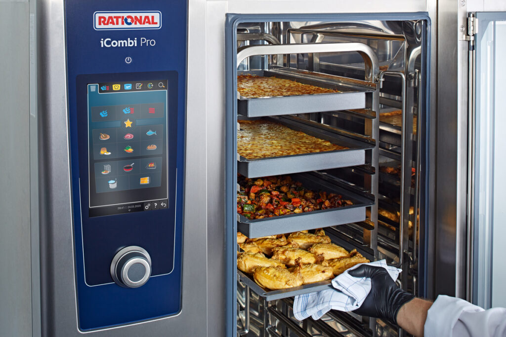 Inbuilt value with combi oven connectivity