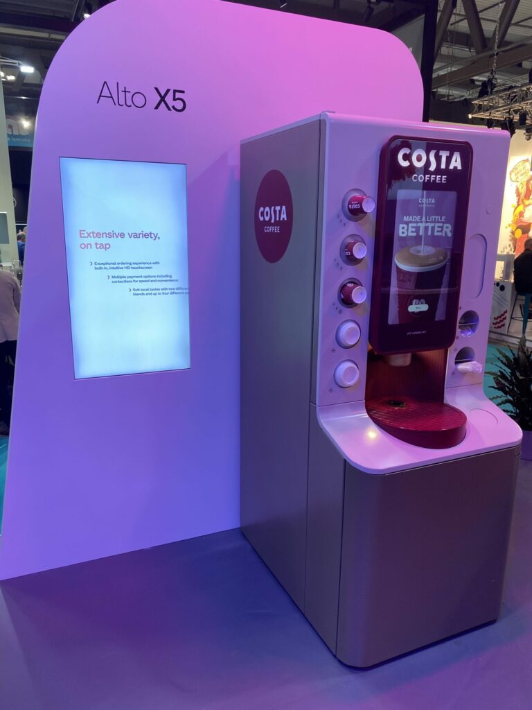 New Costa X machines to 'change how and where baristaquality coffee is served around world'