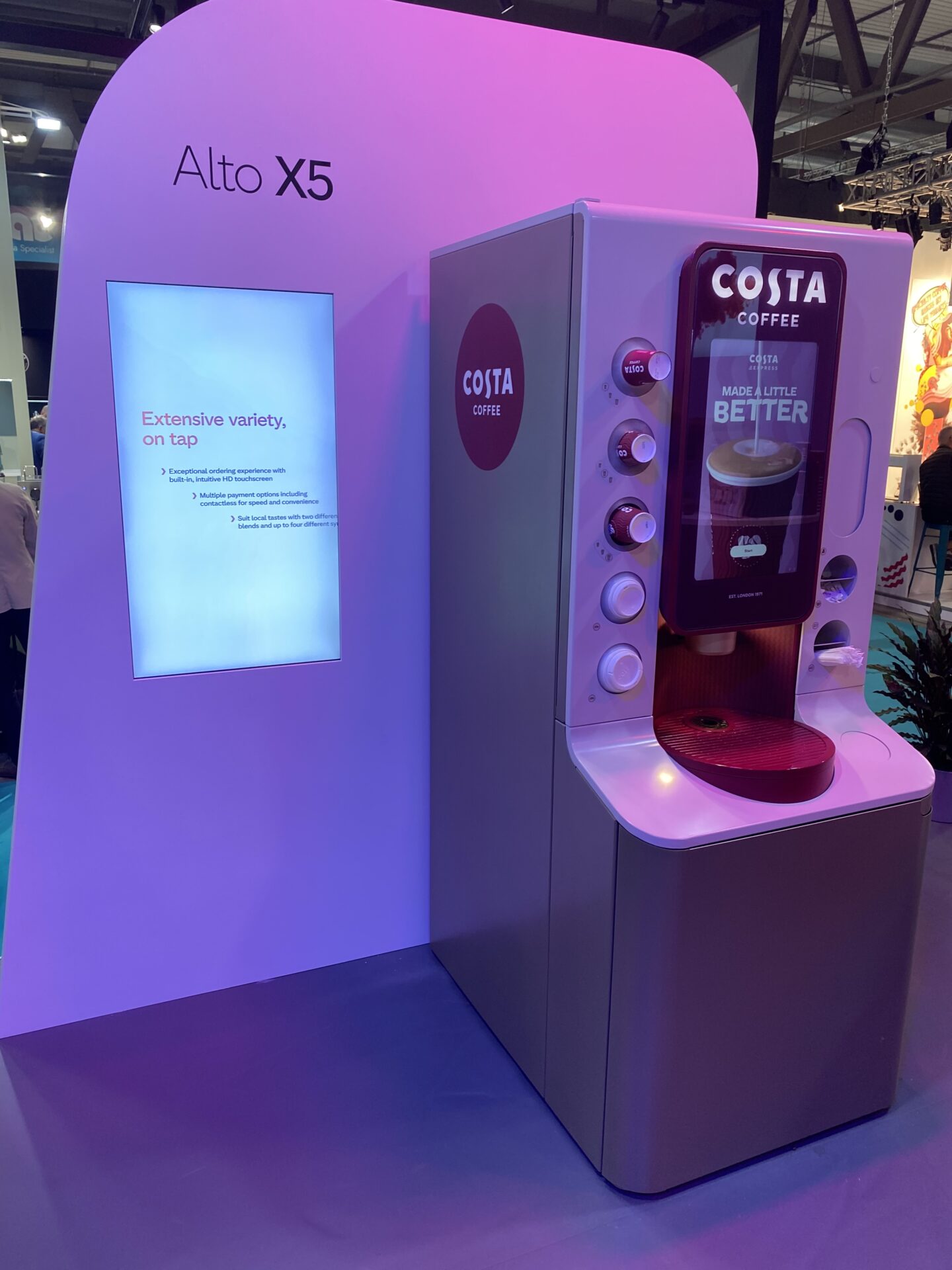 New Costa X machines to 'change how and where baristaquality coffee is