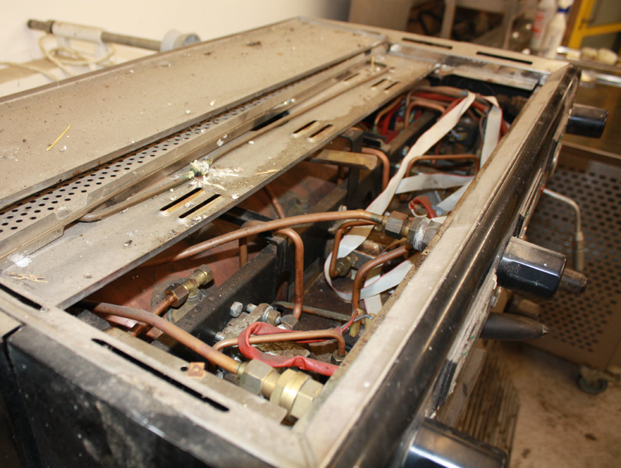 'Broken cooking equipment and 20 days without hot water'