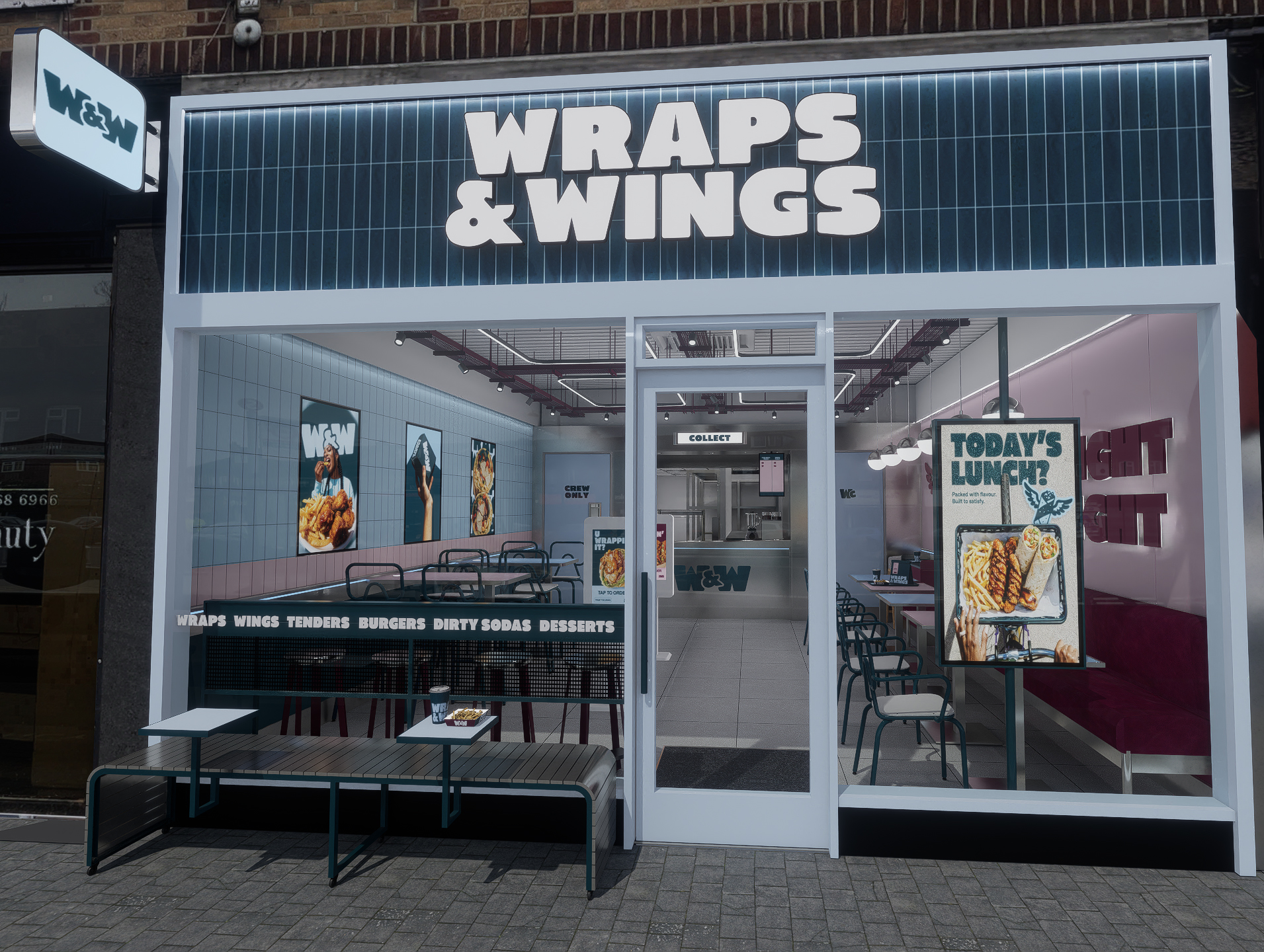 Eatphoria unveils Wings & Wraps store redesign ahead of expansion
