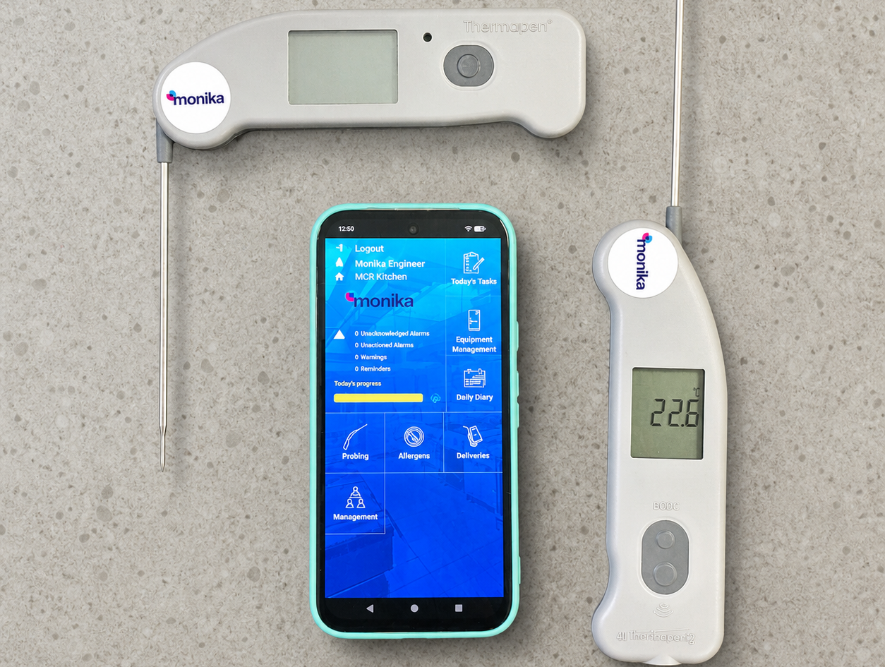 Monika upgrades smart PA device to complement new Thermapen® handheld probe